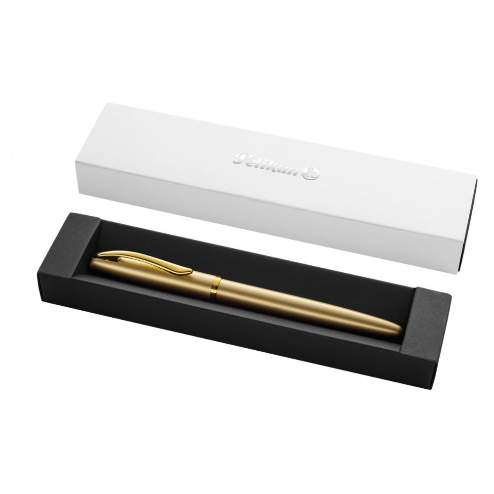 Bolígrafo Roller Jazz Noble Elegance R36, Color Oro + Caja de regalo G24 - Imagen 2