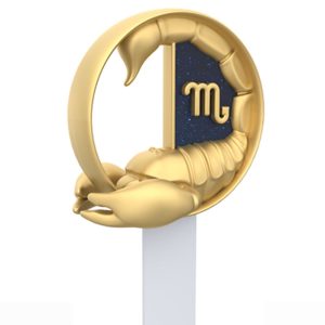 Marcador de Pagina Metalmorphose Signo Zodical Escorpio MTMB287-01