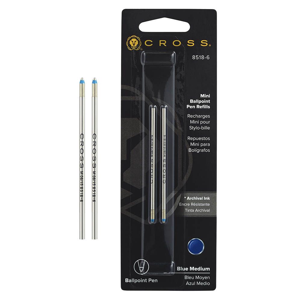 REPUESTO CROSS 8518-6 BALLPOINT MINI MEDIUM BLACK