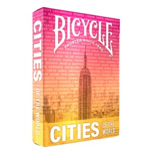 CARTAS PARA JUGAR BICYCLE CITIES OF THE WORLD