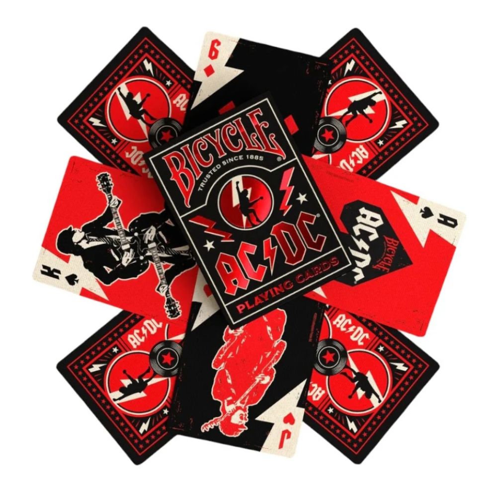 CARTAS PARA JUGAR BICYCLE AC/DC - Imagen 2