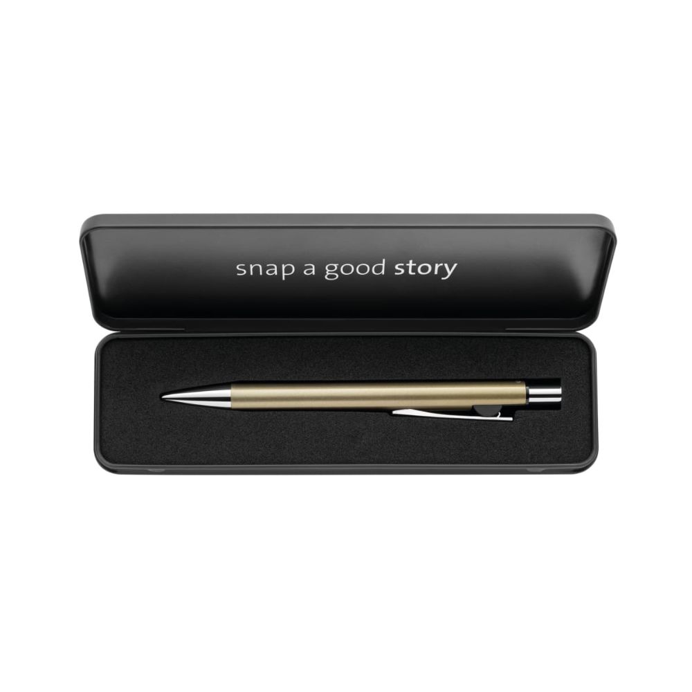 BOLÍGRAFO PELIKAN SNAP COLOR DORADO CON CAJA DE METÍLICA K10 SKU: 821247 - Imagen 2