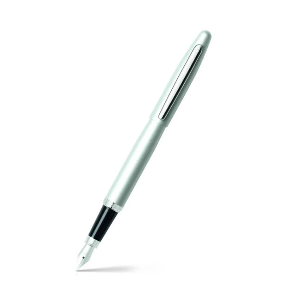 Pluma Fuente Sheaffer VFM Plata CT punto mediano