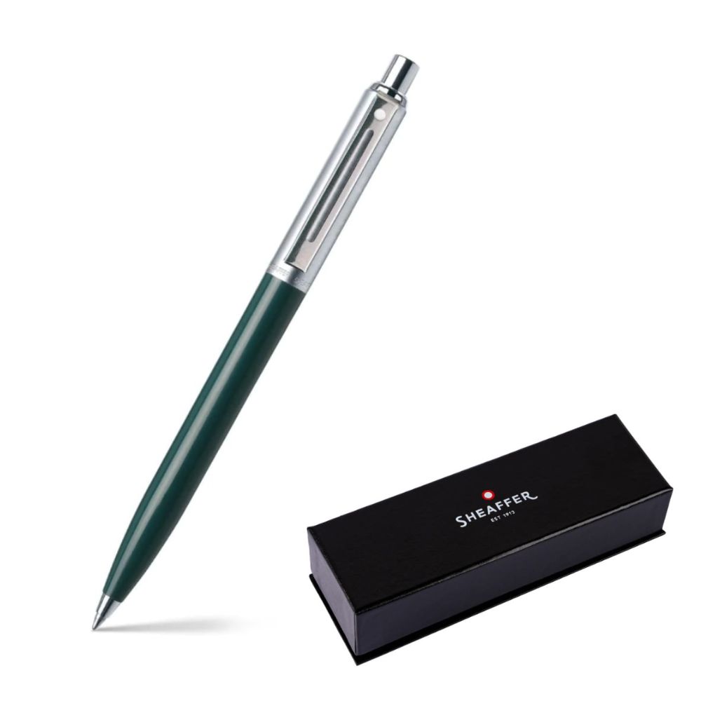 Bolígrafo Sheaffer Sentinel Verde / Cromo CT