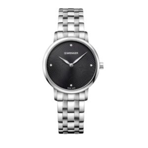 RELOJ WENGER 01.1721.105 URBAN DONNISSIMA  ESFERA NEGRA