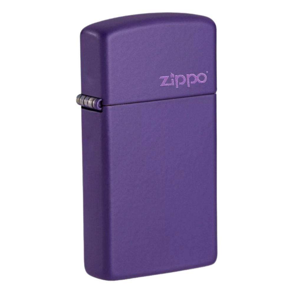 ENCENDEDOR ZIPPO, MODELO SLIM PURPLE MATTE W/ZIPPO