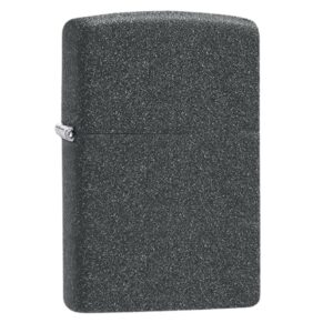 ENCENDEDOR ZIPPO, MODELO  REGULAR IRON STONE