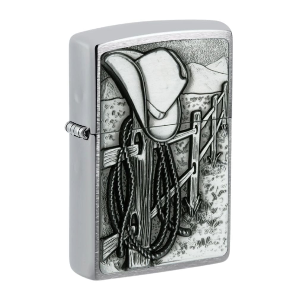 ENCENDEDOR ZIPPO, MODELO 200 RESTING COWBOY