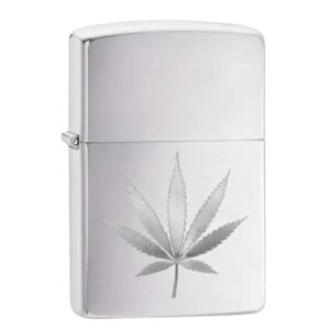 ENCENDEDOR ZIPPO, MODELO 200 LEAF DESIGN ENGRAVED