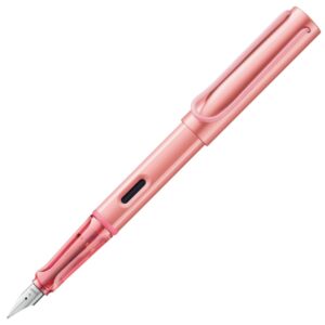 PLUMA ESTILOGRAFICA LAMY AL STAR FLAMINGO M, COLOR ROSADO