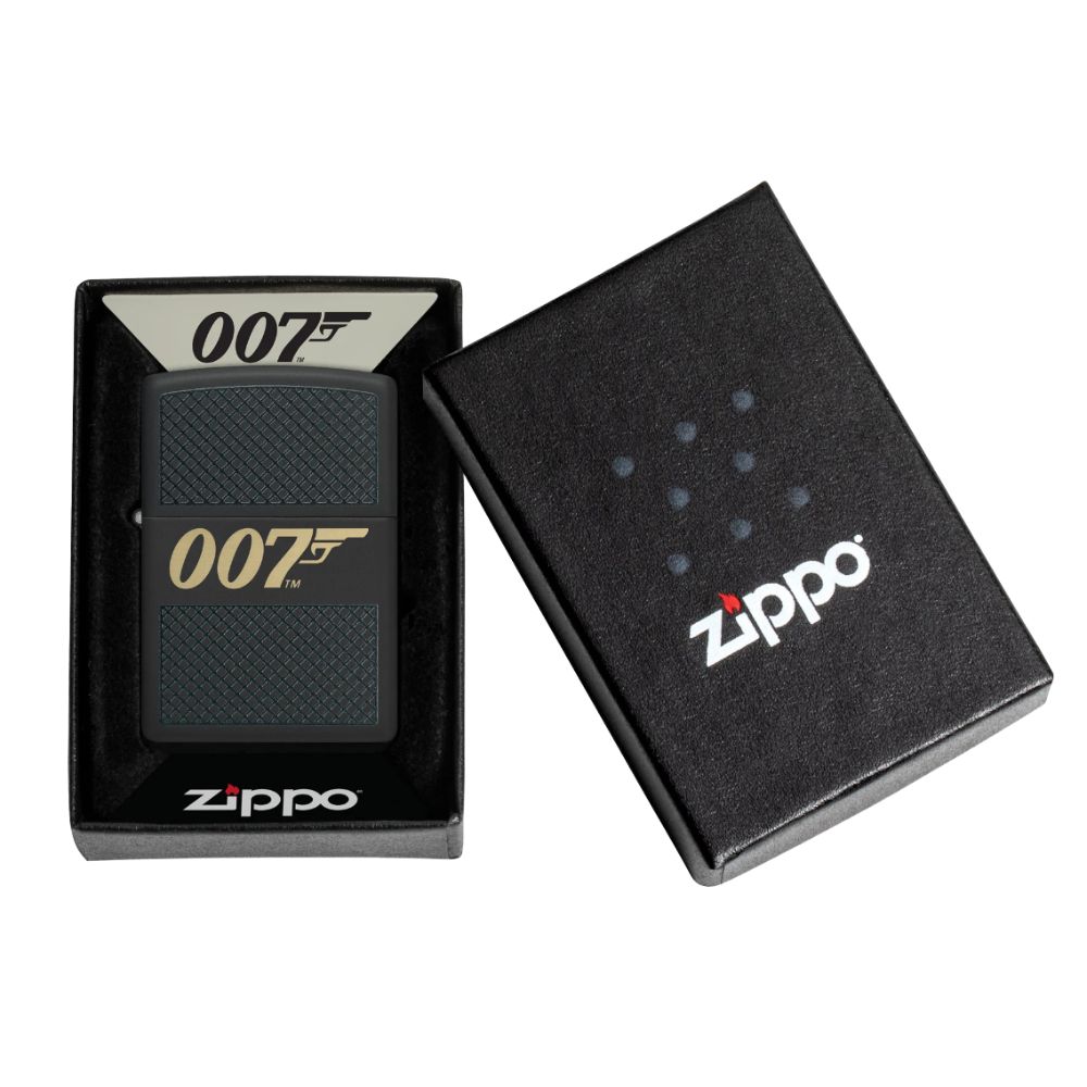 ENCENDEDOR ZIPPO, MODELO JAMES BOND - Imagen 2