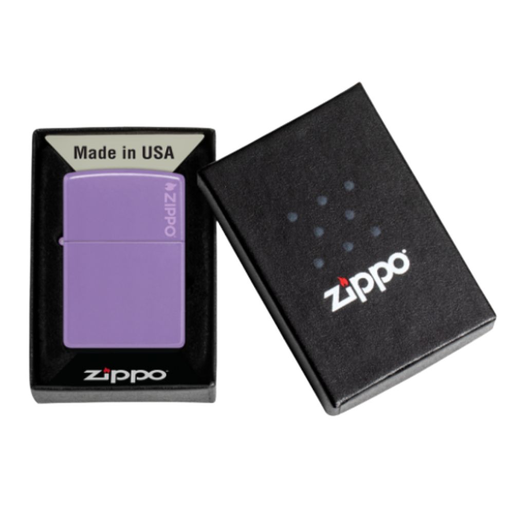 ENCENDEDOR ZIPPO, MODELO REGULAR SMOKEY LAVENDER MATTE W/ ZIPPO - Imagen 2