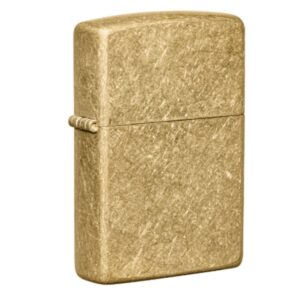ENCENDEDOR ZIPPO, MODELO 207B TUMBLED BRASS