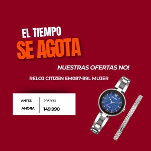 RELOJ CITIZEN EM087-89L MUJER