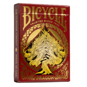 CARTAS PARA JUGAR BICYCLE RED DRAGON