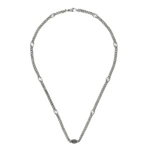 COLLAR GUCCI YBB678661001 INTERLOCKING G GOURMETTE