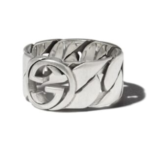 ANILLO GUCCI YBC661515001 INTERLOCKIN G GOURMETTE