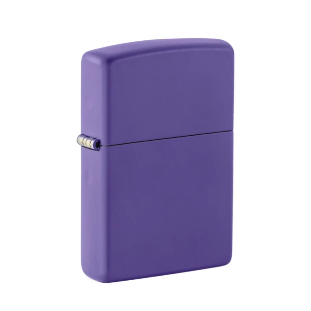 ENCENDEDOR ZIPPO MODELO 237, CLASIC PURPLE MATTE