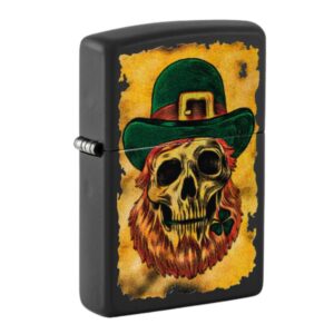 ENCENDEDOR ZIPPO MODELO 46244, 218 LEPRECHAN SKULL