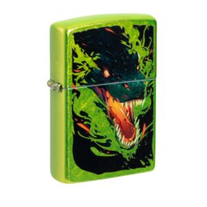 ENCENDEDOR ZIPPO MODELO 47133, GREEN DRAGON