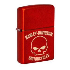ENCENDEDOR ZIPPO MODELO 48603, HARLEY DAVIDSON RED
