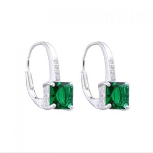 ARETES ZARCILLOS CUADRADOS 6X6MM