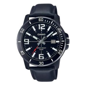 RELOJ CASIO  TIMELESS MENS, MTP-VD01BL-1BVU