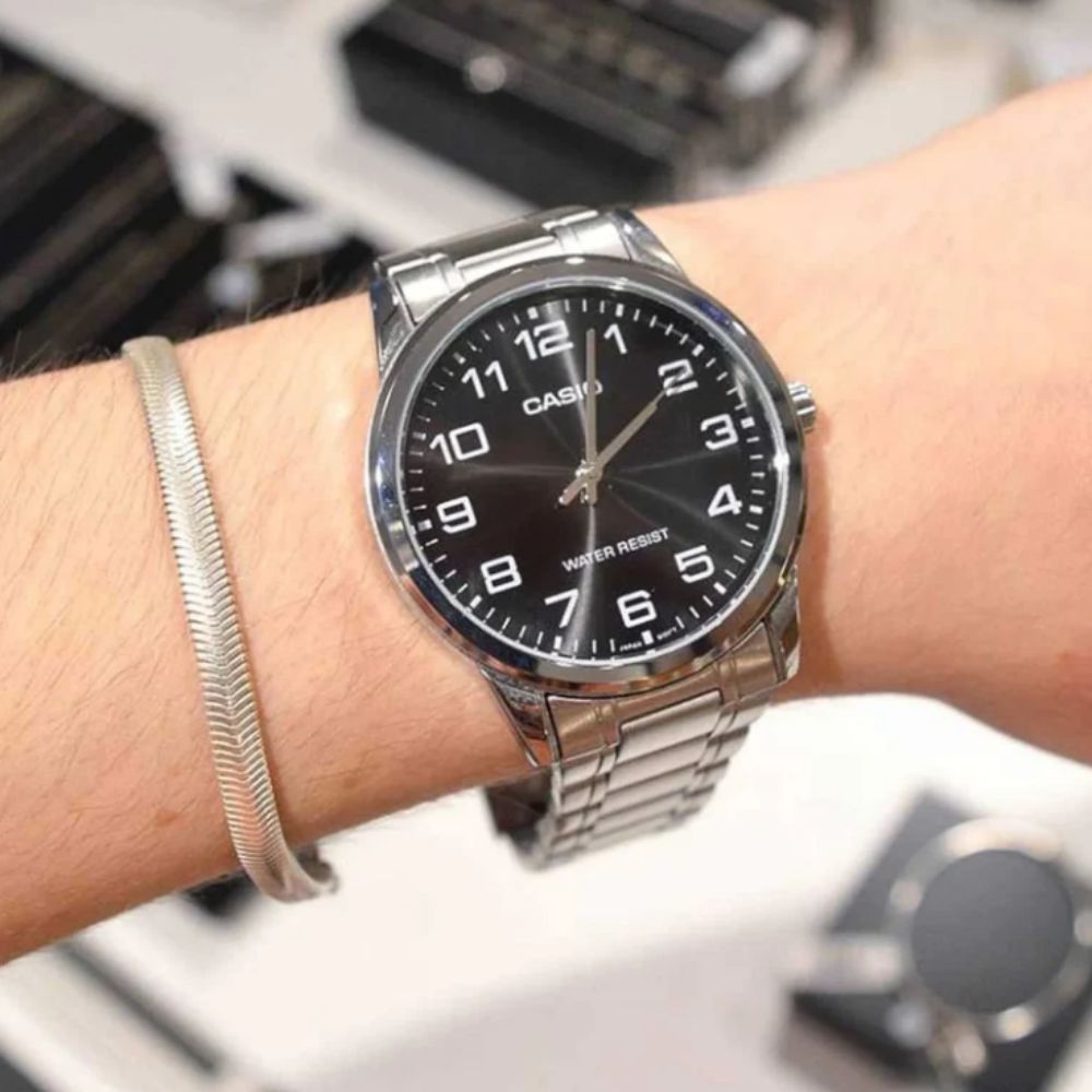 RELOJ CASIO TIMELESS MENS, MTP-V001D-1B - Imagen 2