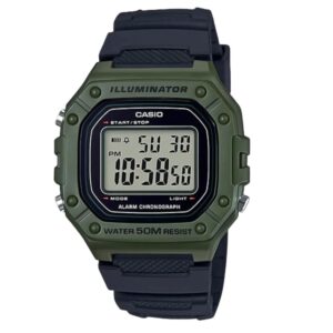 RELOJ CASIO  TIMELESS MENS, W-218H-3AVDF